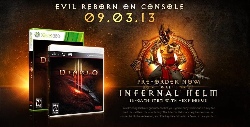 Diablo3 PS3 X360 LaunchDate