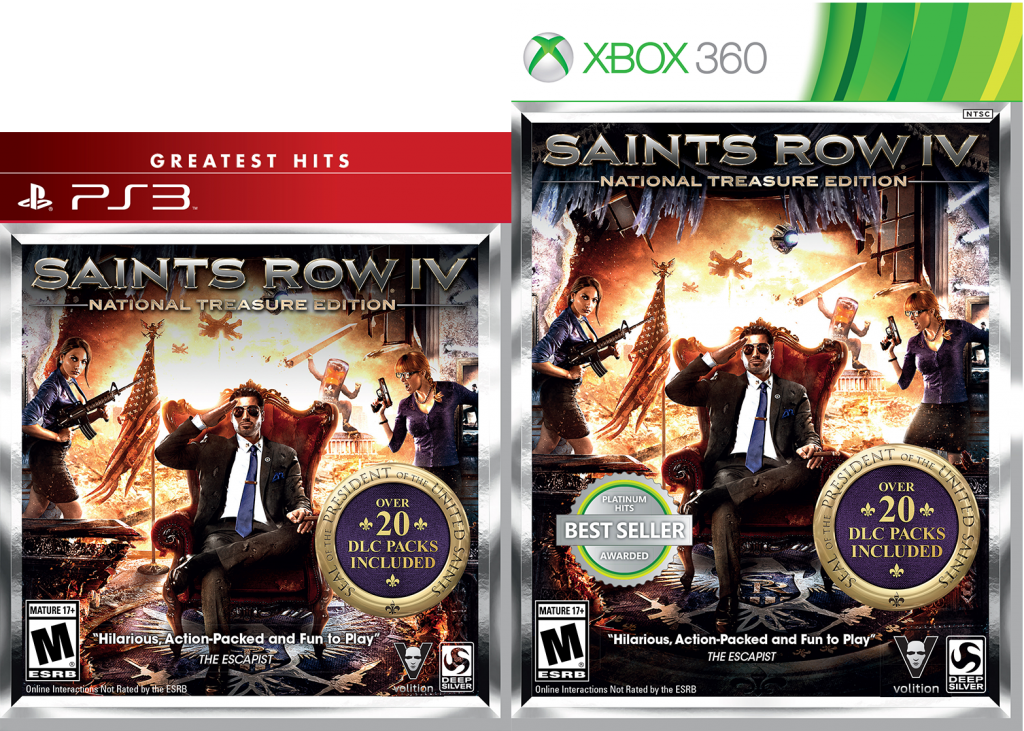 Saints Row 4 - Commander In Chief Edition Used Xbox 360 Game