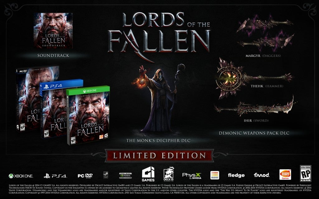 Lords of the Fallen - "Sins" Trailer for San Diego Comic Con 6 LotF_Limited_J7m_RP