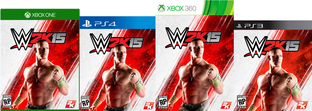 WWE2K15-covers
