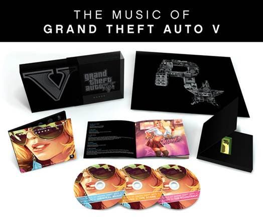 Definitief Primitief bekennen Grand Theft Auto V: Limited Edition Soundtrack CD and Vinyl Box Sets Coming  this December - Saving Content