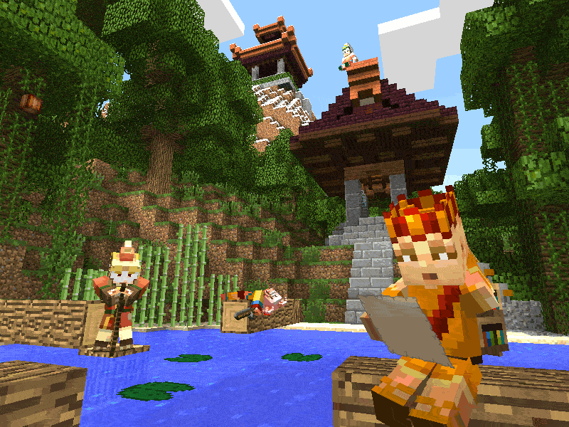 Journey to the West in new Minecraft: Windows 10 Edition and Pocket Edition  update - Saving Content