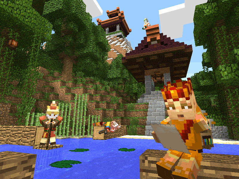 Journey to the West in new Minecraft: Windows 10 Edition and Pocket Edition update - Saving Content