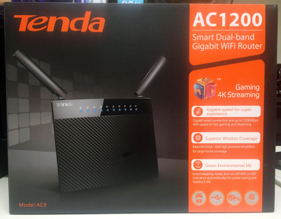 Tenda AC9 Dual-Band Gigabit WiFi Router Review Content