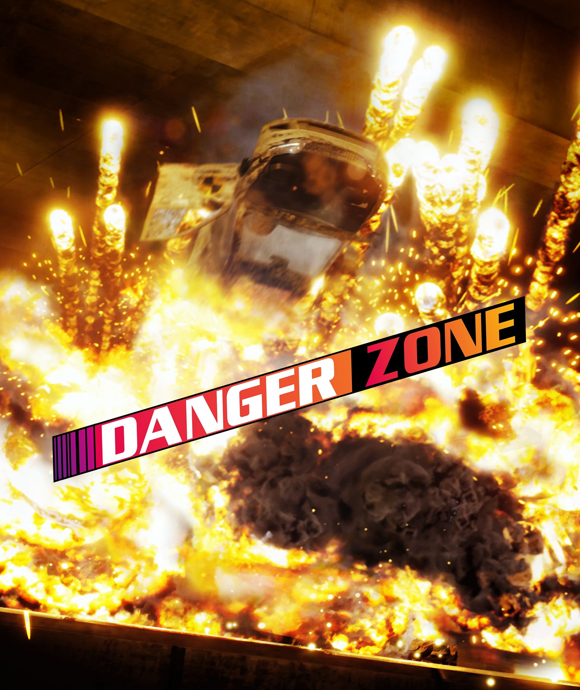 DangerZone Cover Art with logo US Magazine size 9.25 x 11