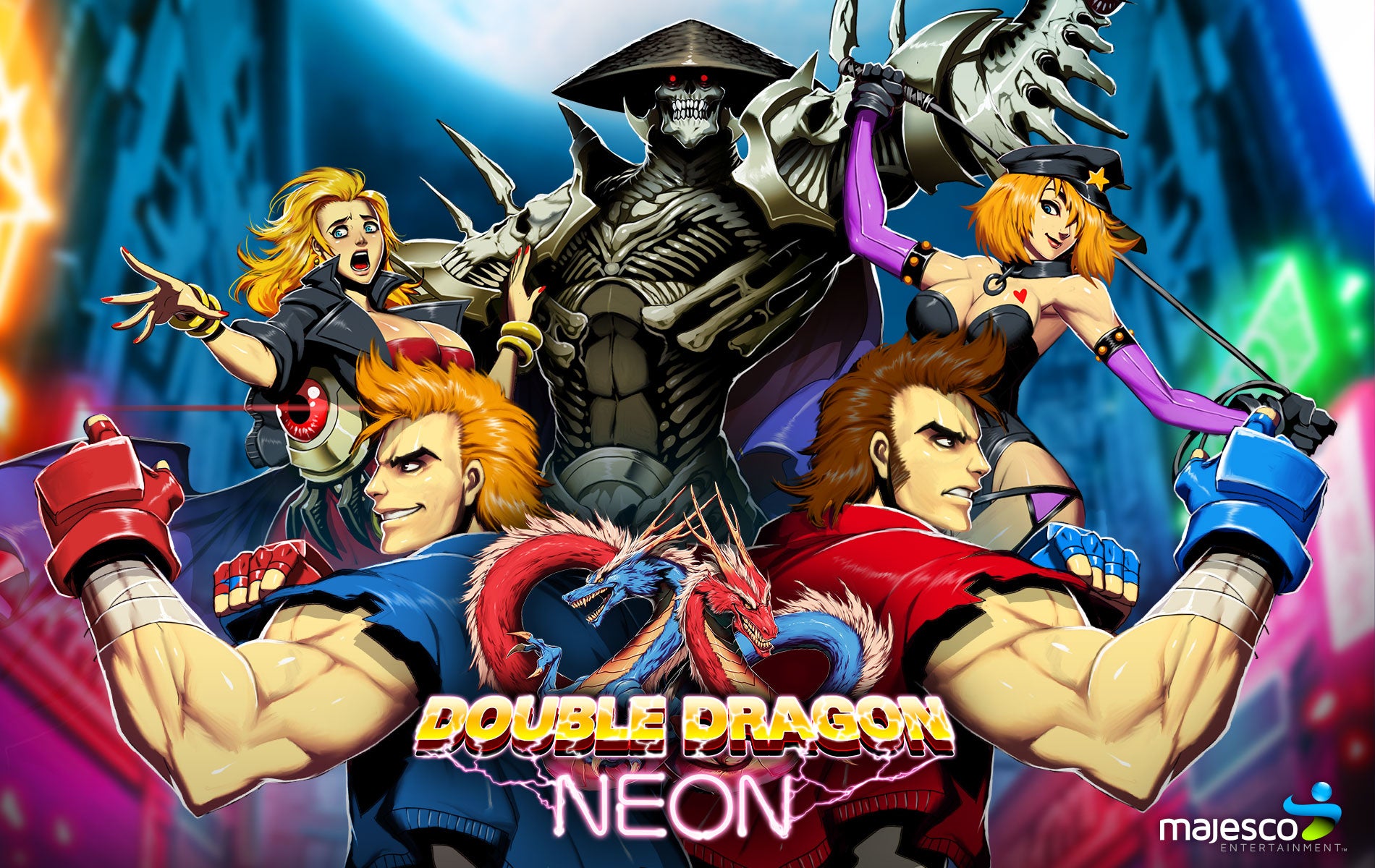 Double Dragon Neon wallpaper 1 1900x1200