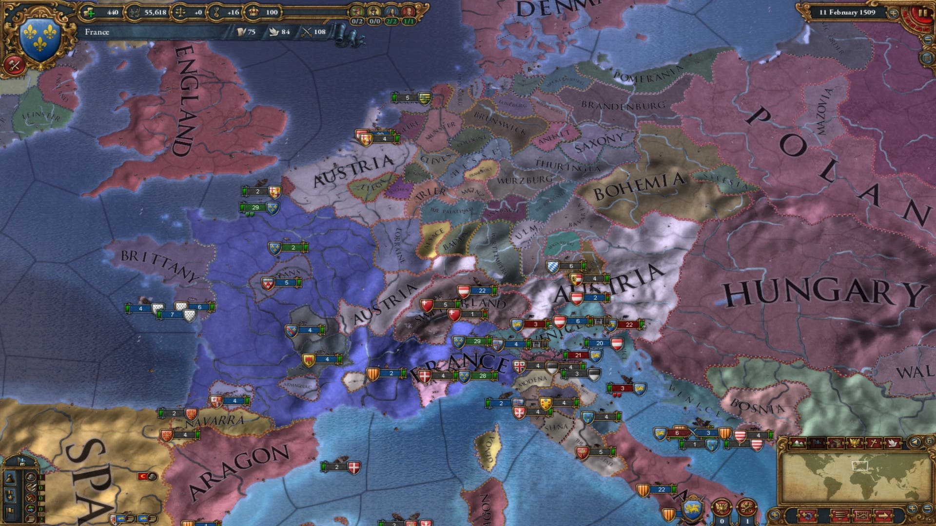 Have you ever been playing EUIV and - Europa Universalis