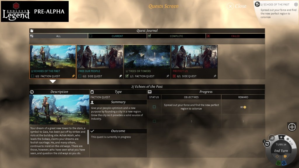 Endless Legend Wild Walkers Quests