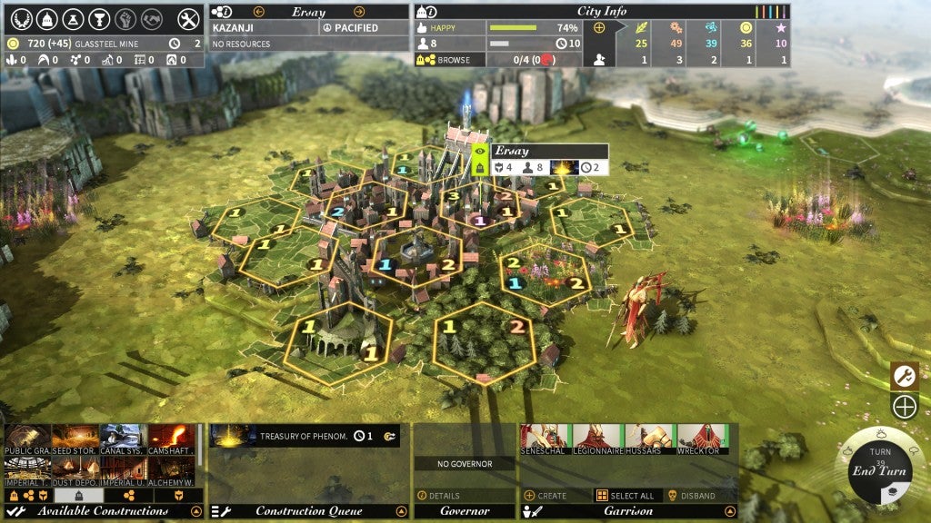 Endless Legend   Town View