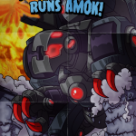 oldtime poster machine