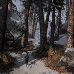 Ellie in winter landscape 1406594457