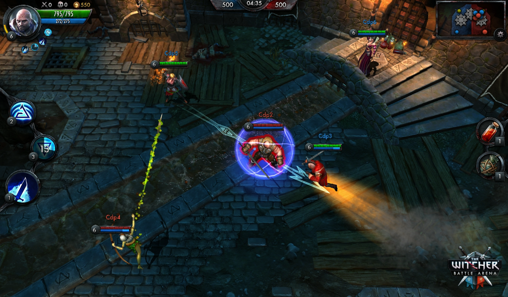 The Witcher Battle Arena Letho Quen logo