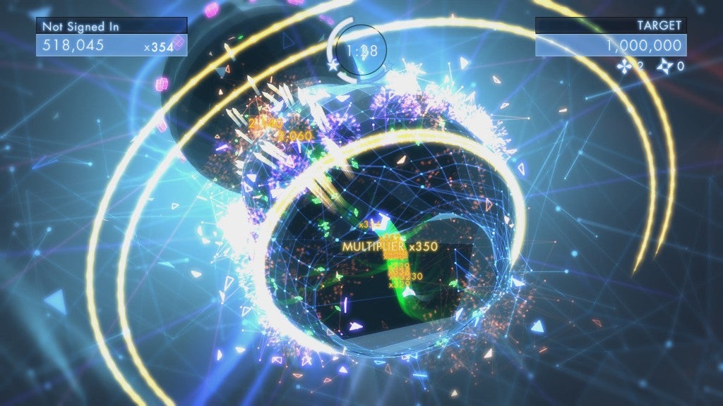 Geometry Wars Dimensions 3D Grids 2