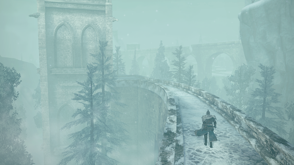 DSII DLC3 03 Walking through the snow storm
