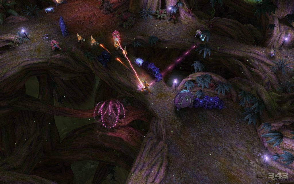 halo spartan strike gameplay jungle