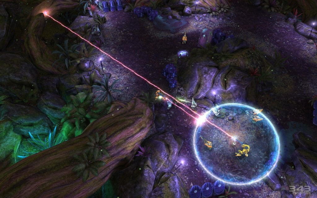 halo spartan strike gameplay shielded