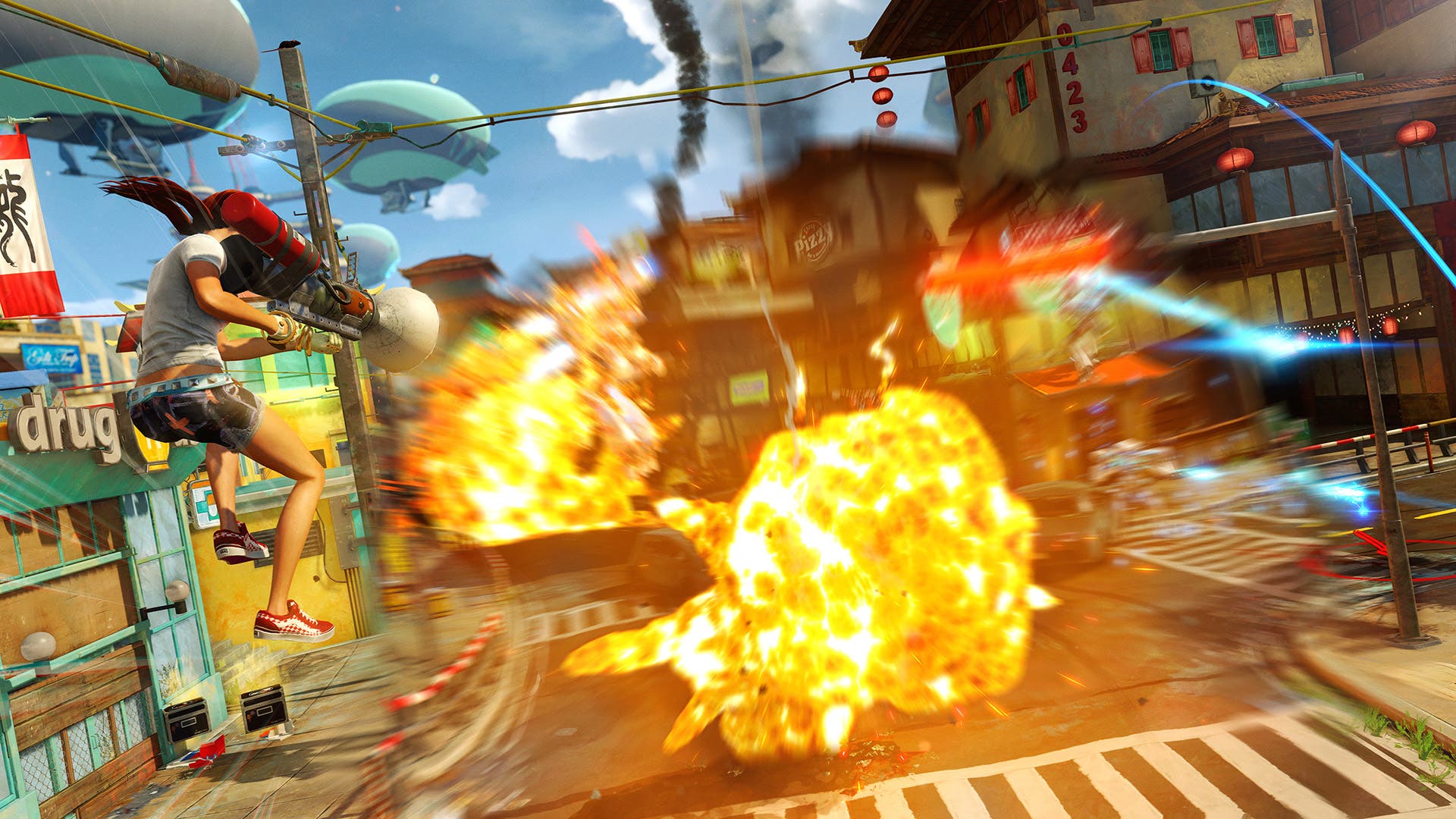 Sunset Overdrive Review - Saving Content