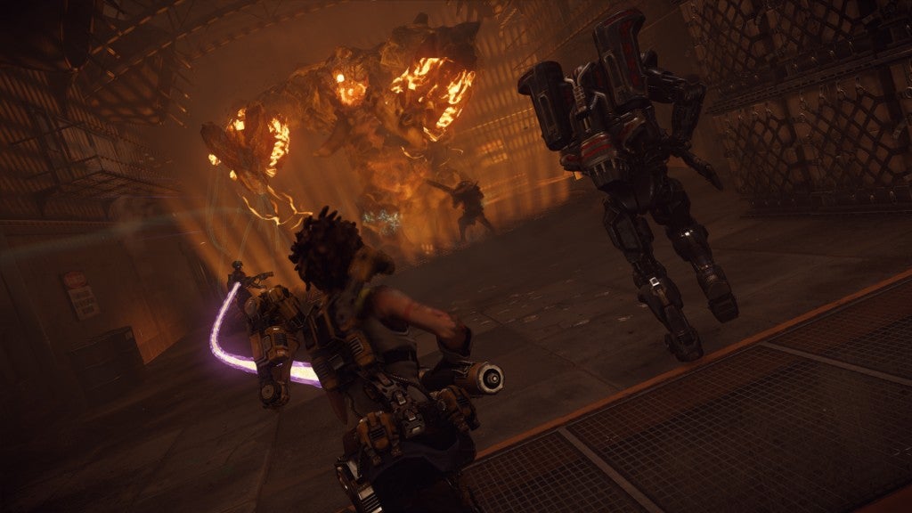 2K EVOLVE SCREENSHOT BEHEMOTH BROKEN HILL FOUNDRY 1