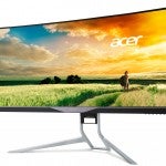 Acer's impressive 34-inch Curved QHD Monitor supports AMD FreeSync technology 5 XR341CK Monitor Left Angle