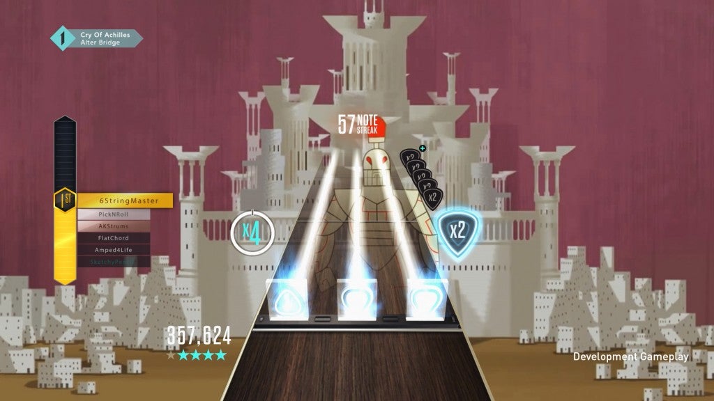 Guitar Hero Live GHTV gameplay using Double Multiplier Hero Power image2