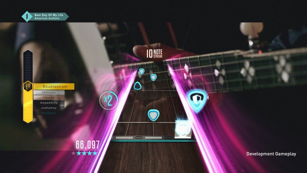 Guitar Hero Live GHTV gameplay using Invincibility Hero Power