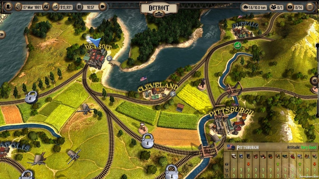 Bounty Train locked and new cities