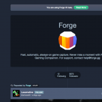 Forge profile