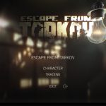 eft alpha interface mainmenu