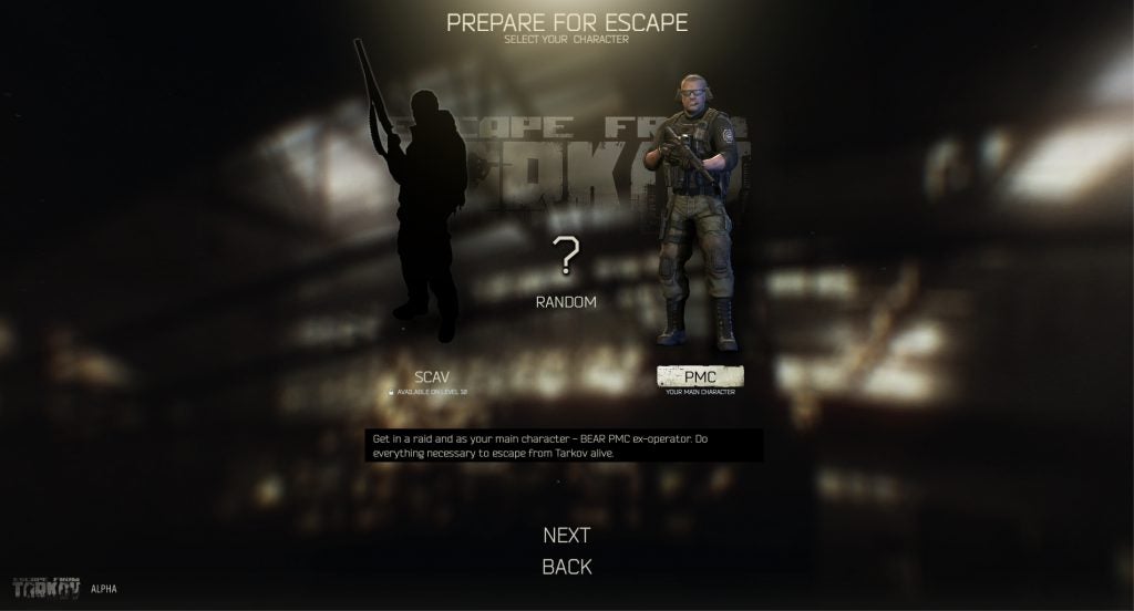 eft alpha interface raid 1