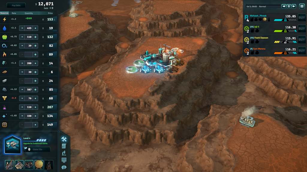 Offworld Trading Company Galaxias Chaos Morning
