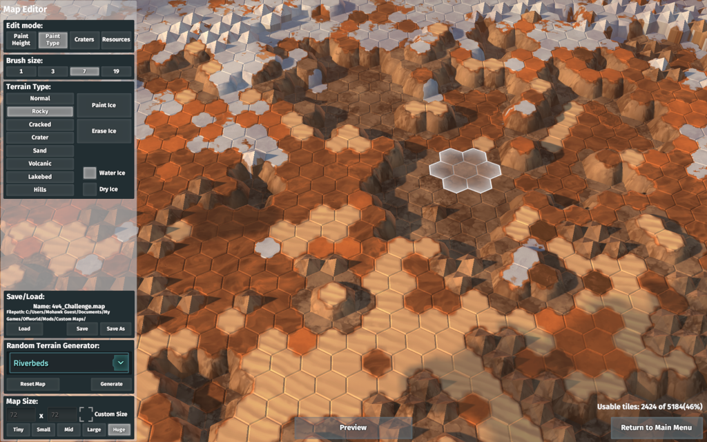 Offworld Trading Company MapEditor Build