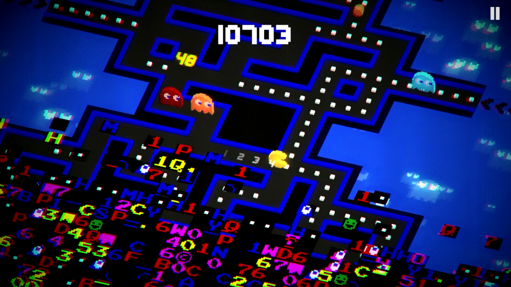 PAC MAN256 console screen1