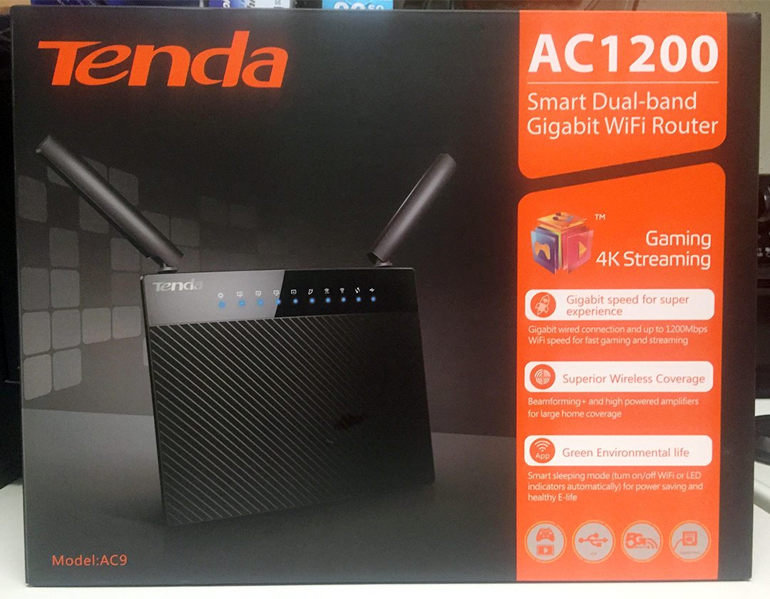 Tenda AC9 Dual-Band Gigabit WiFi Router Review - Saving Content