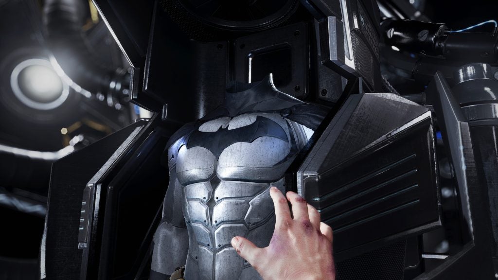 Batman Arkham VR Taking the Suit 1475223958