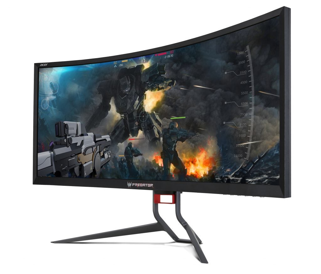 Acer Predator Z35P with game