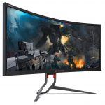 Acer Predator Z35P with game right angle