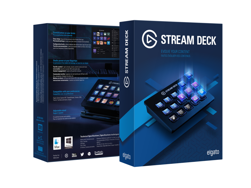 Stream Deck Box front back