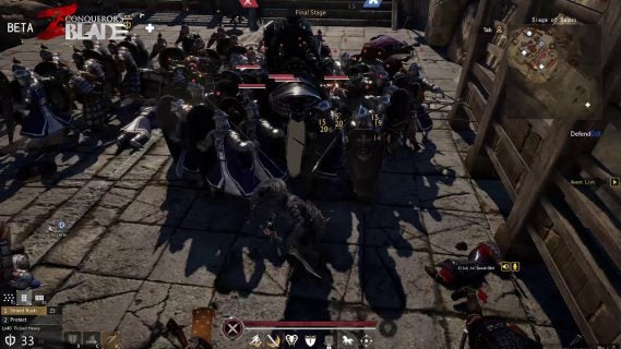 conquerors blade beta begins on