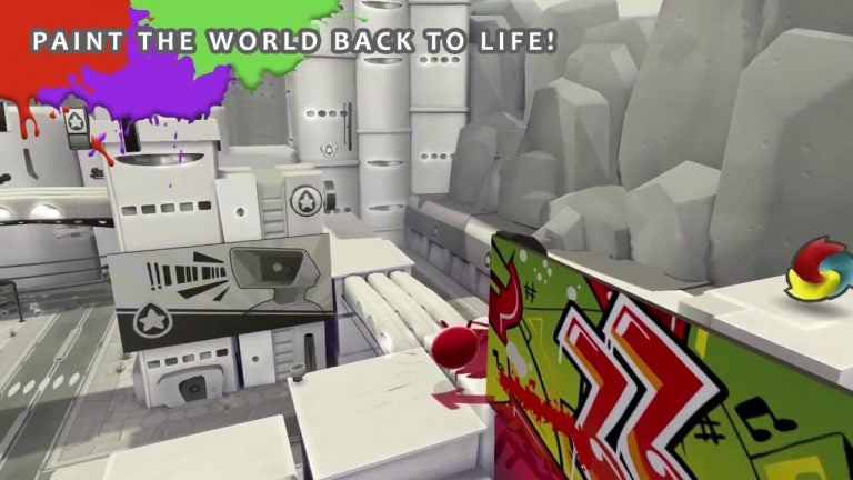 de blob splats on playstation 4