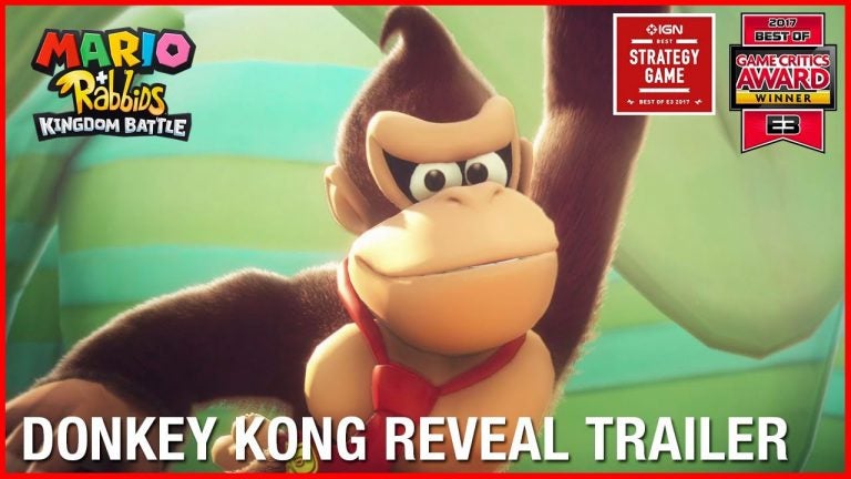 donkey kong comes to mario rabbi