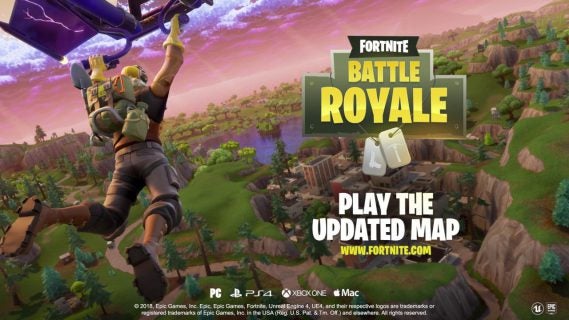 fortnite battle royales map gets