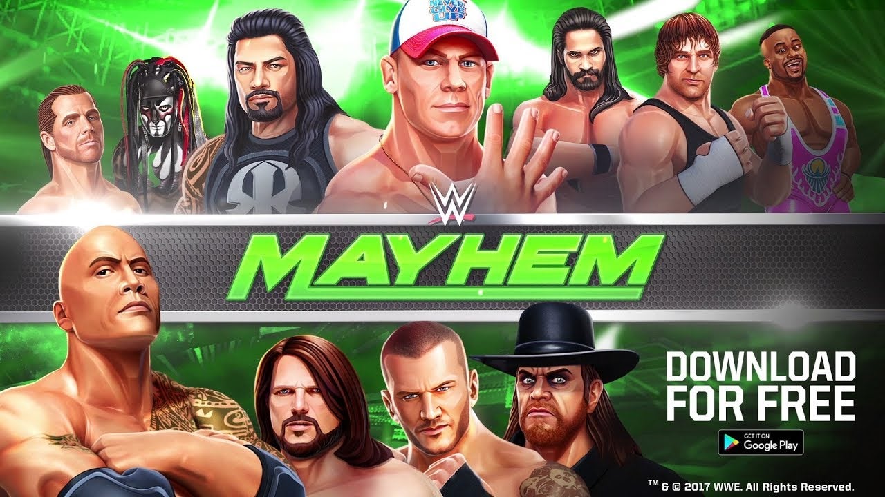 reliance games releases wwe mayh