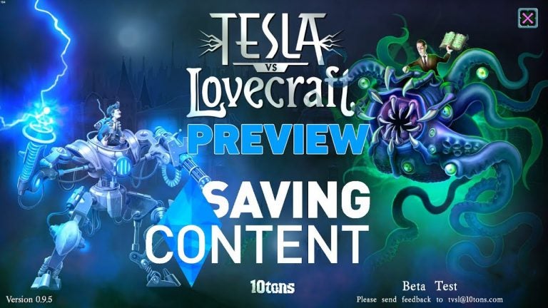tesla vs lovecraft preview