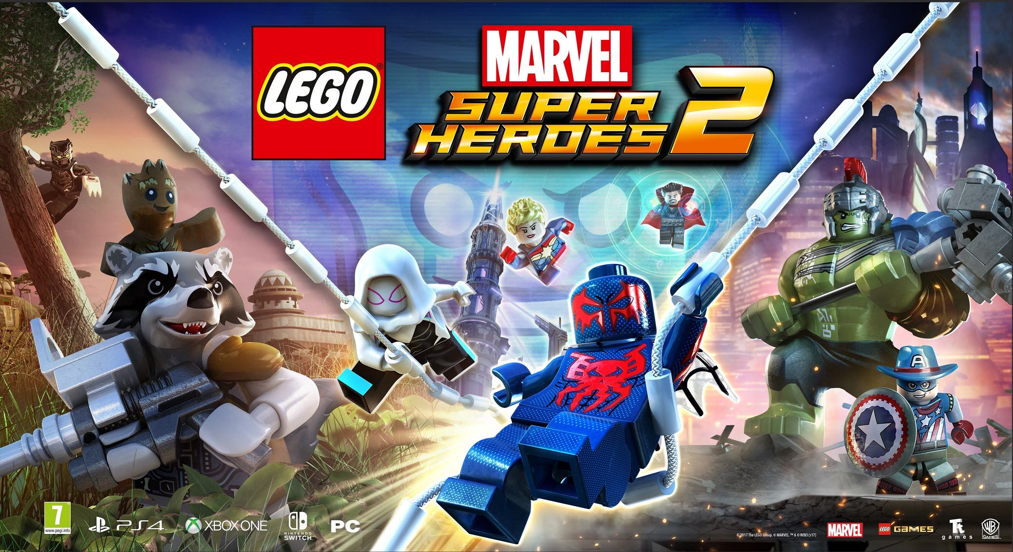 Gendanne vedhæng Kridt LEGO Marvel Super Heroes 2 Review - Saving Content