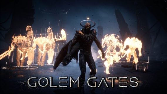 golem gates is a rts and ccg hyb