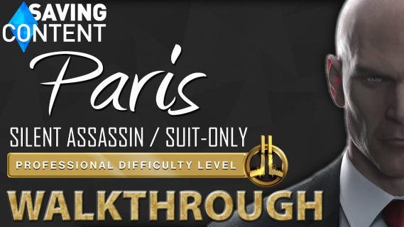 hitman walkthrough paris silent