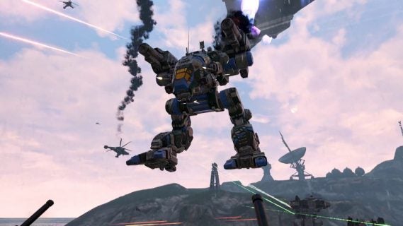 mechwarrior 5 mercenaries shows