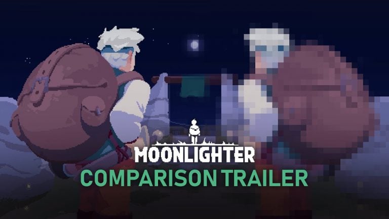 moonlighter comparison trailer s