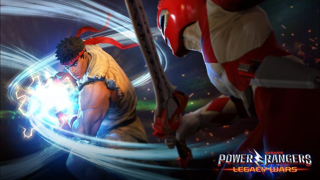 street fighter x power rangers c