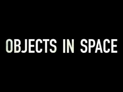 objects in space floats towards